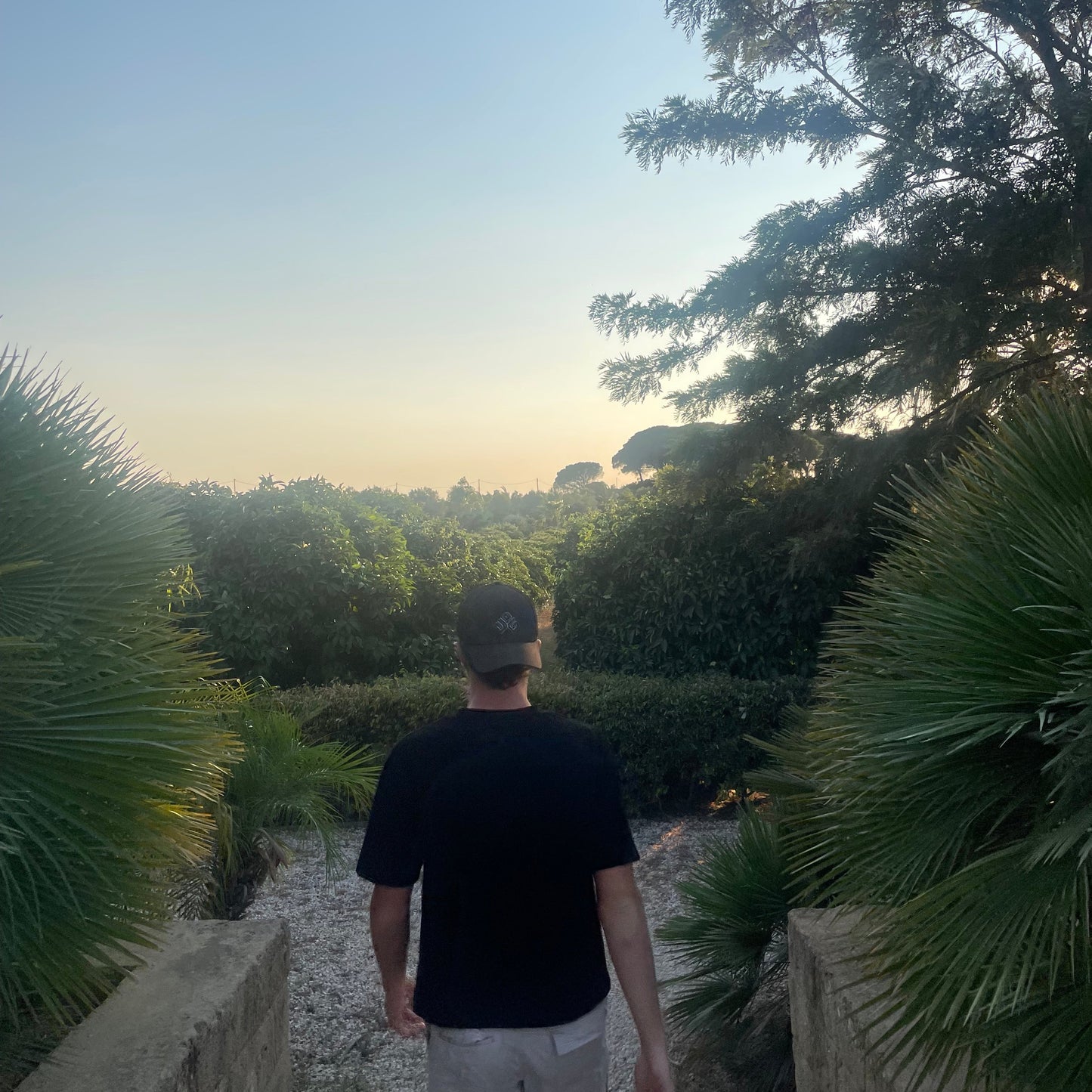 Black 100% Cotton Tee