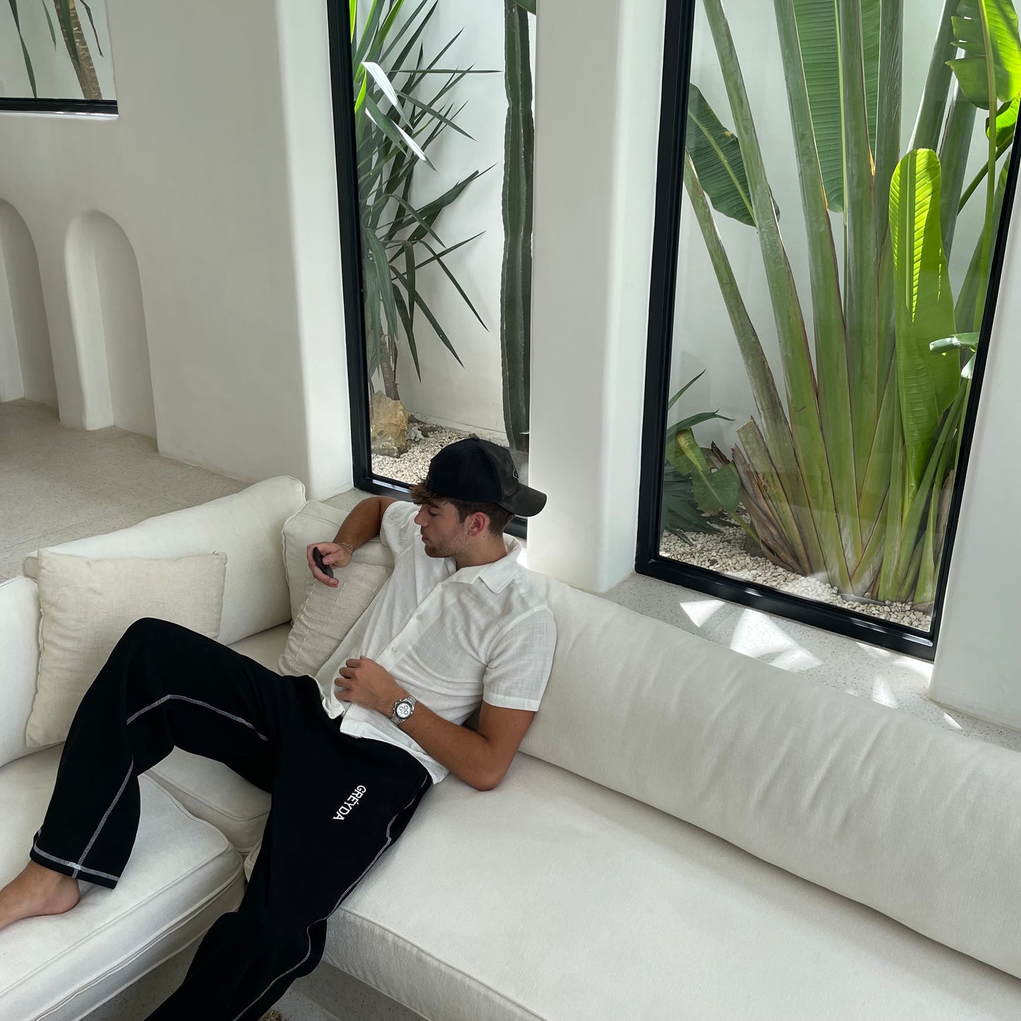 Black Heavyweight Joggers