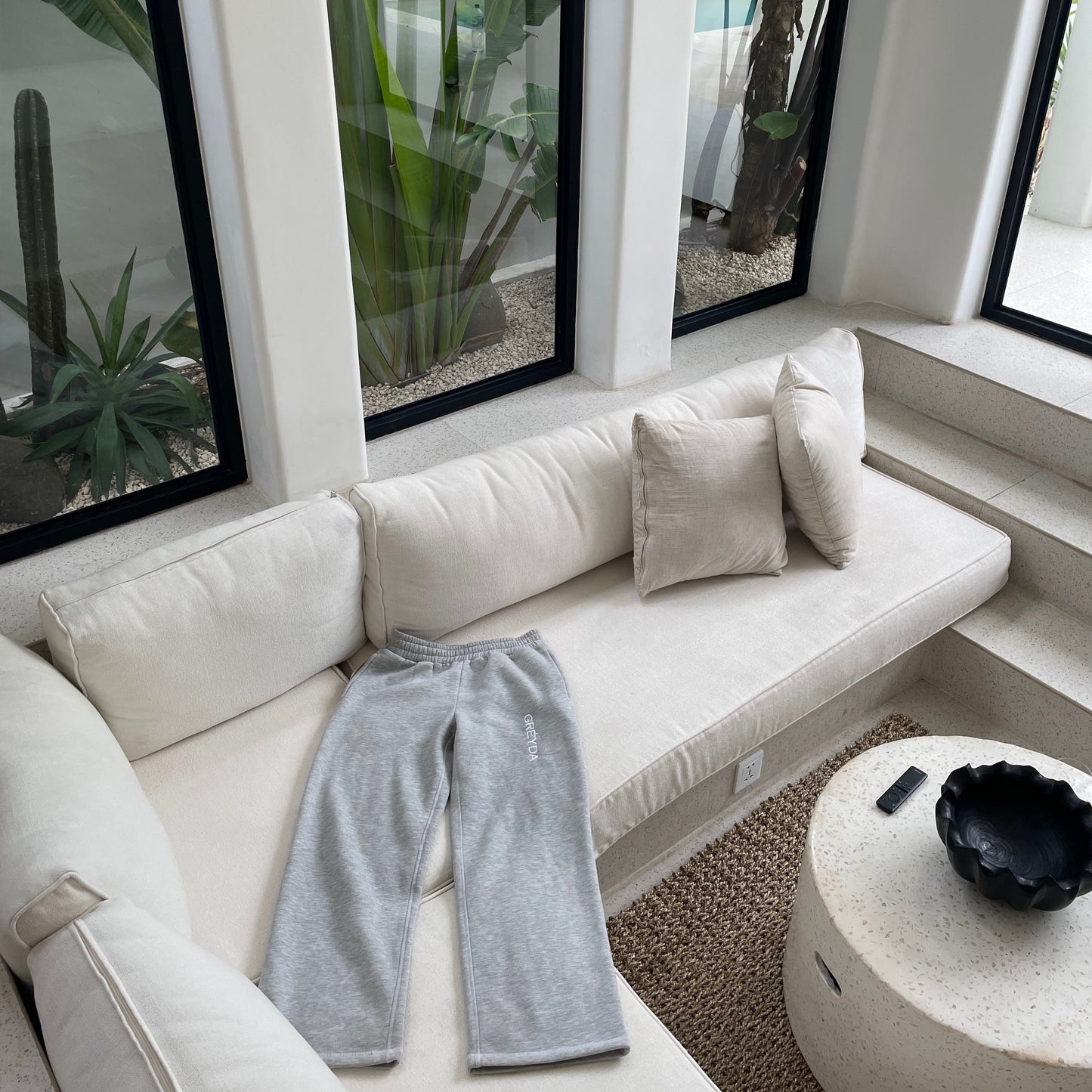 Grey Heavyweight Joggers