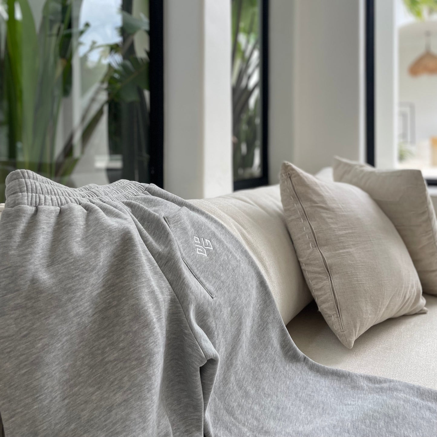 Grey Heavyweight Joggers