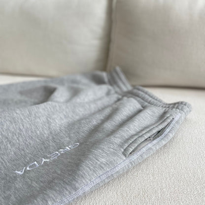 Grey Heavyweight Joggers