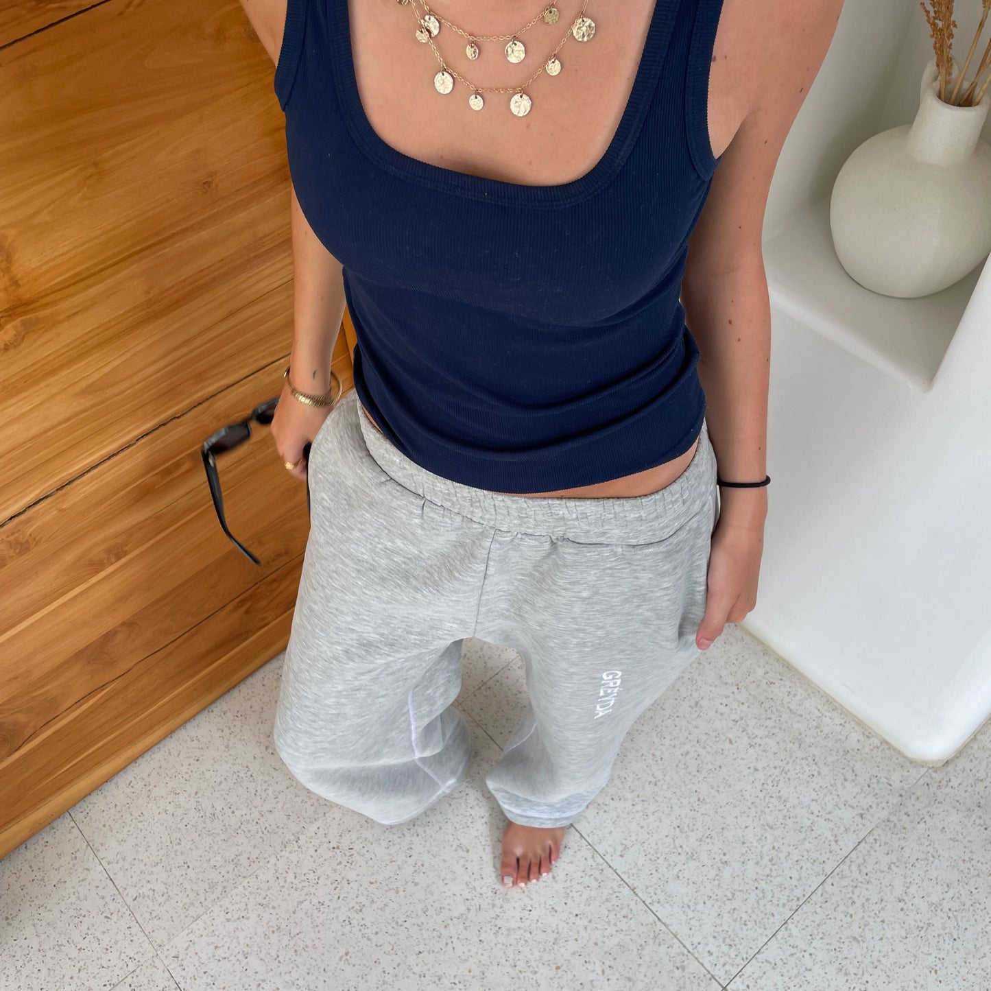 Grey Heavyweight Joggers