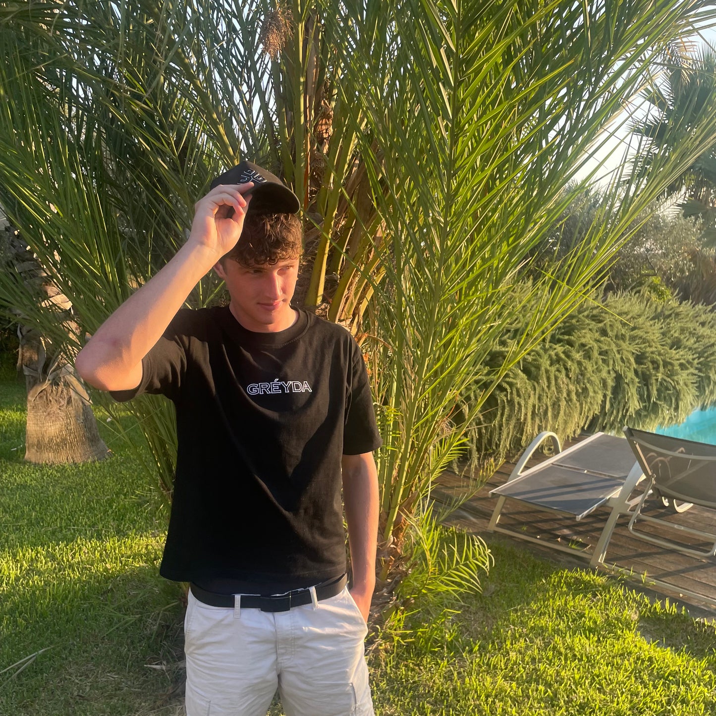 Black 100% Cotton Tee