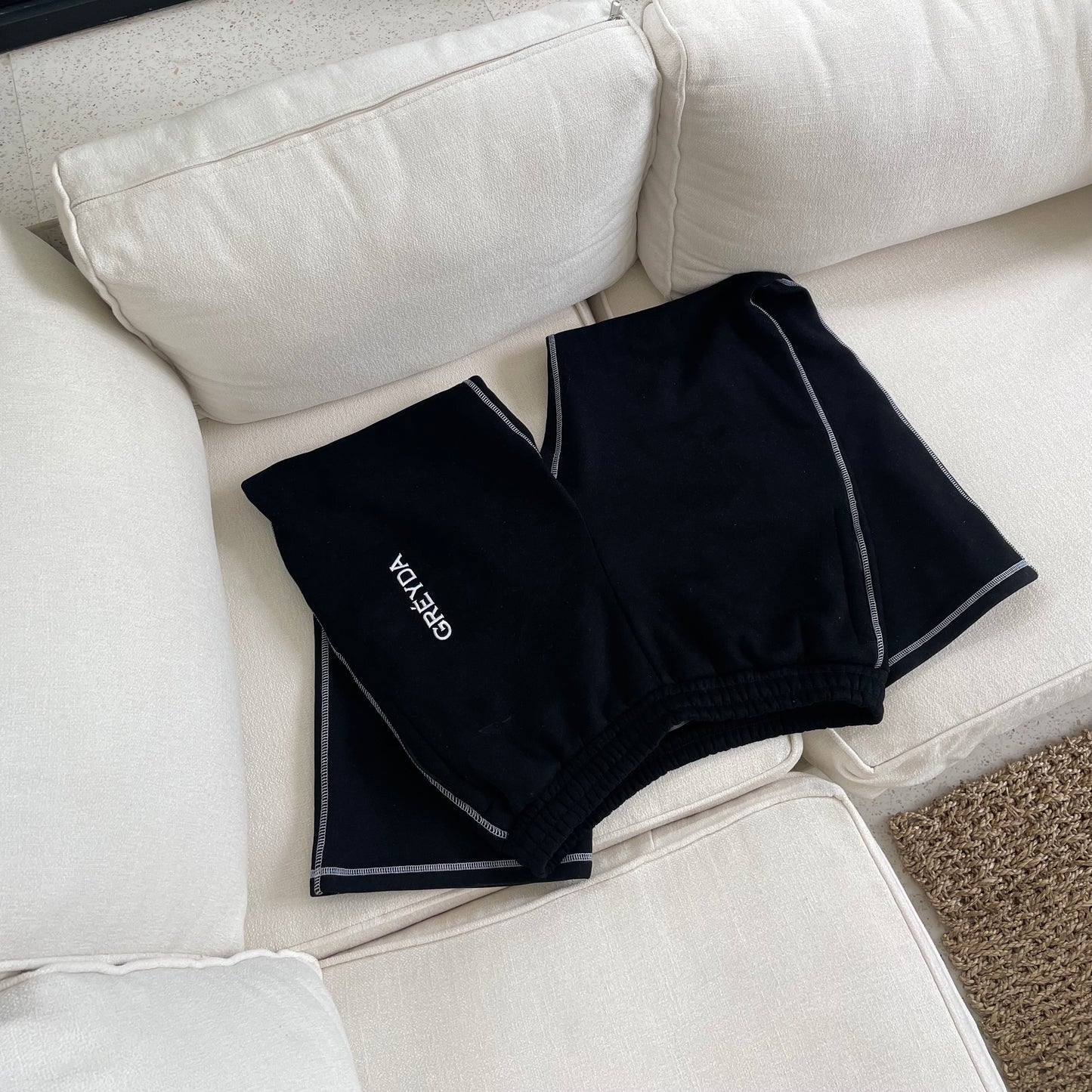 Black Heavyweight Joggers