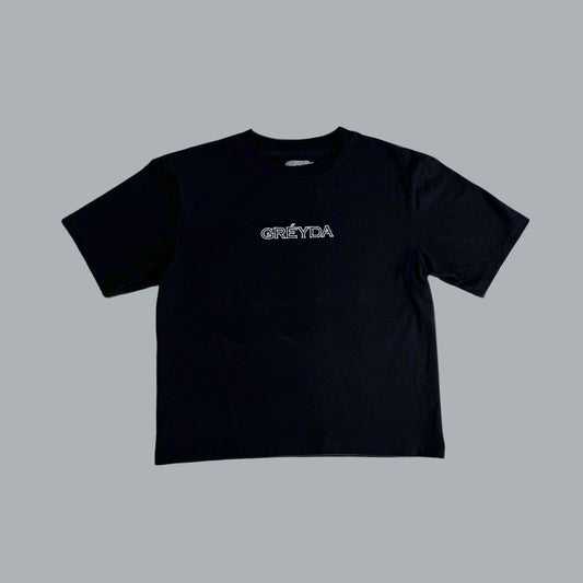 Black 100% Cotton Tee