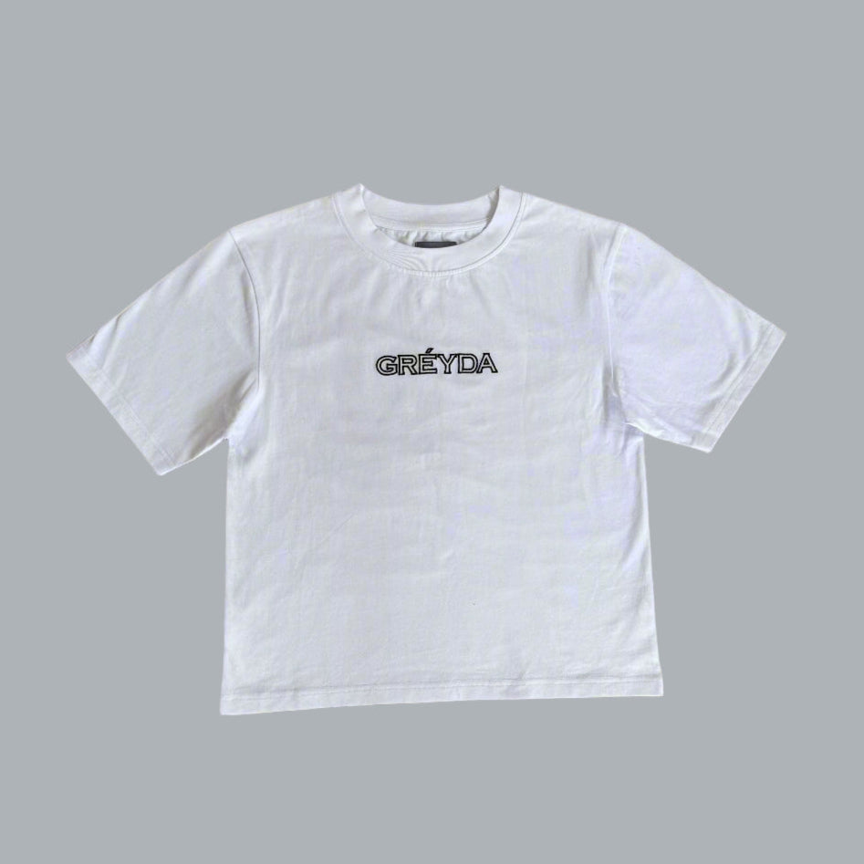 White 100% Cotton Tee